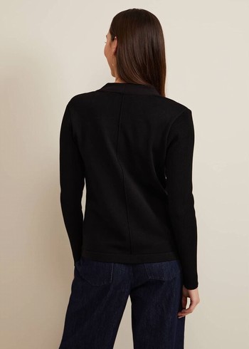 Phase Eight Frankie Knitwear Black Canada | ADMQXS-413